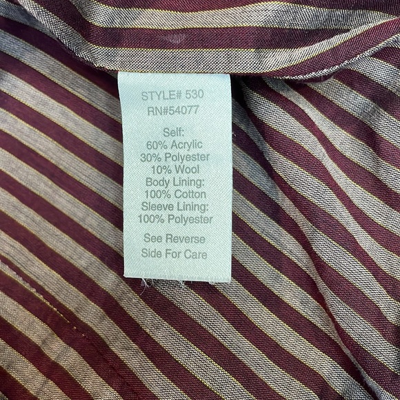 CAbi Mulberry Boiled Wool Jacket - Picture 7 of 8